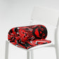 Crimson Signal Throw Blanket
