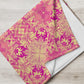 Golden Bloom Throw Blanket