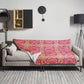 Golden Bloom Throw Blanket