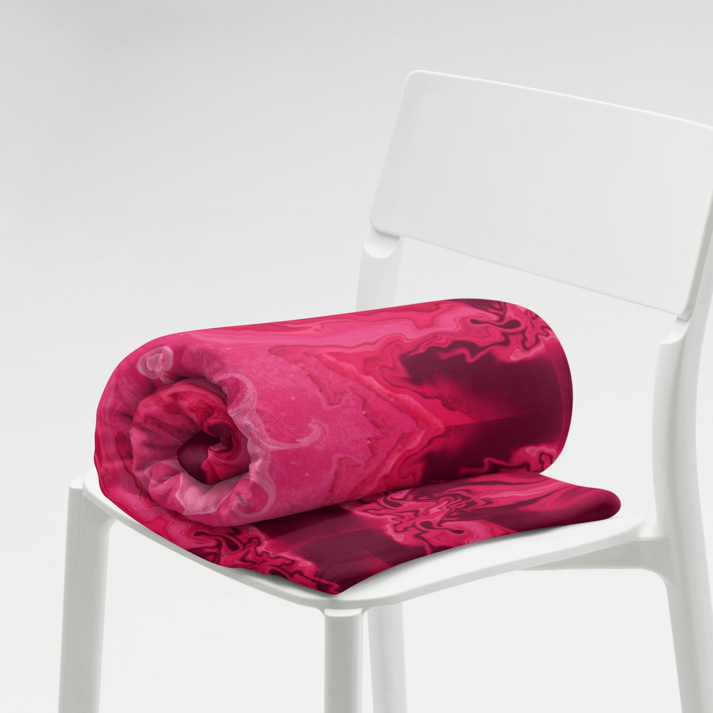 Heart Current Throw Blanket