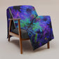 Aurora Bloom Throw Blanket