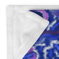 Indigo Flow Throw Blanket