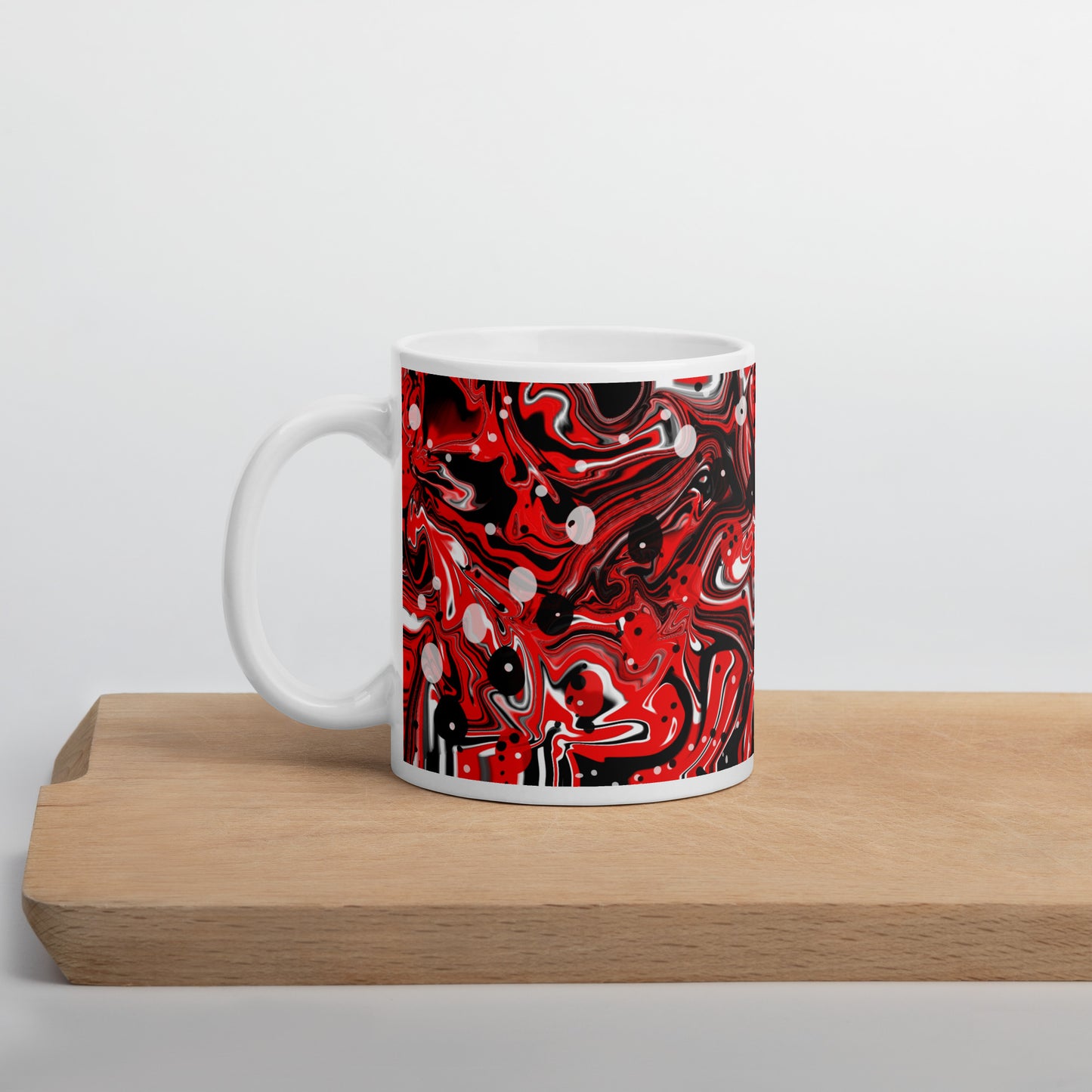 Crimson Signal Gloss Mug