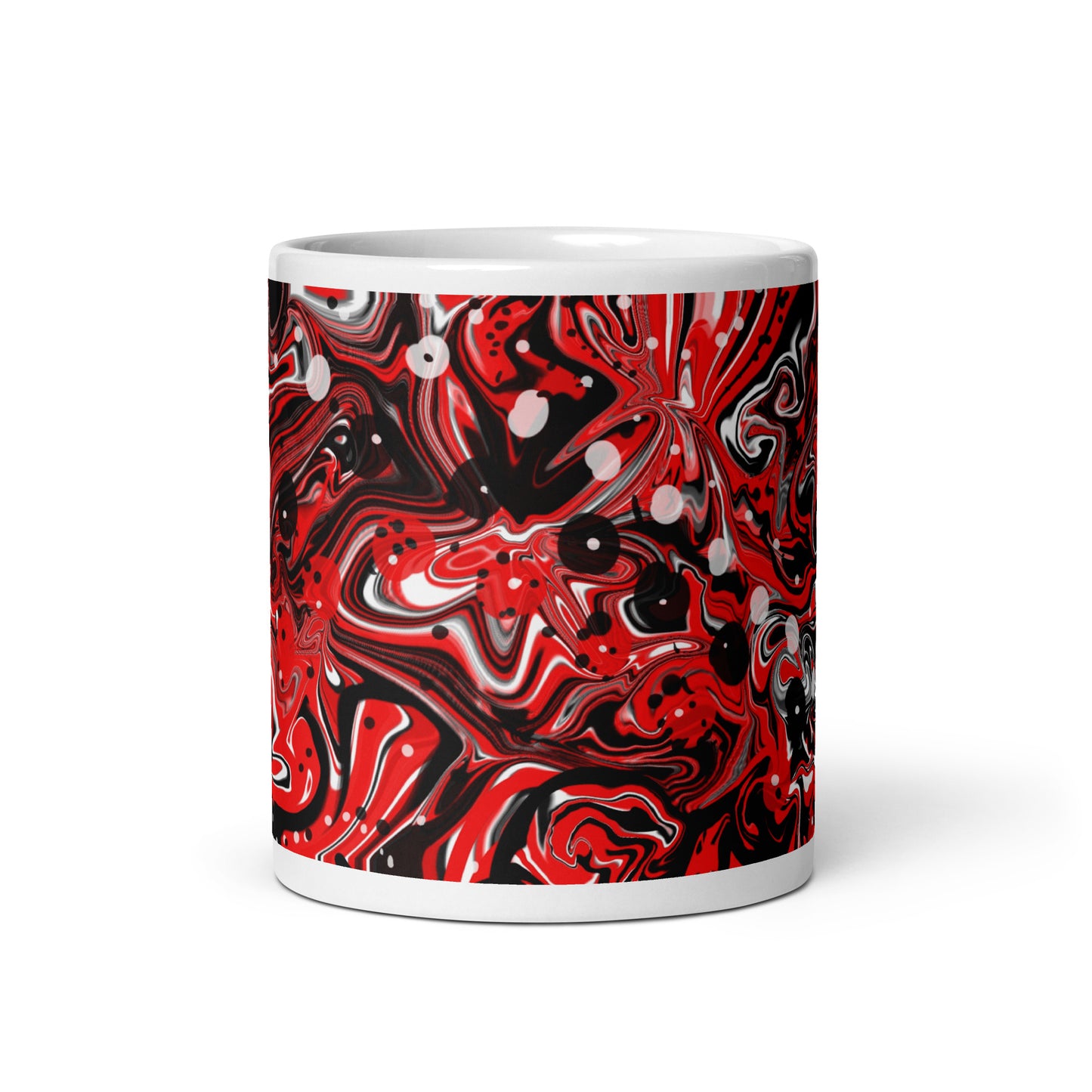 Crimson Signal Gloss Mug
