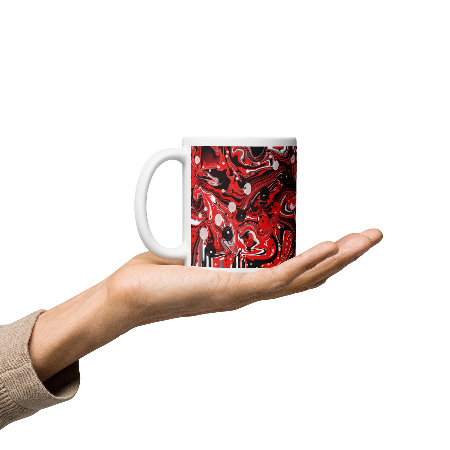 Crimson Signal Gloss Mug