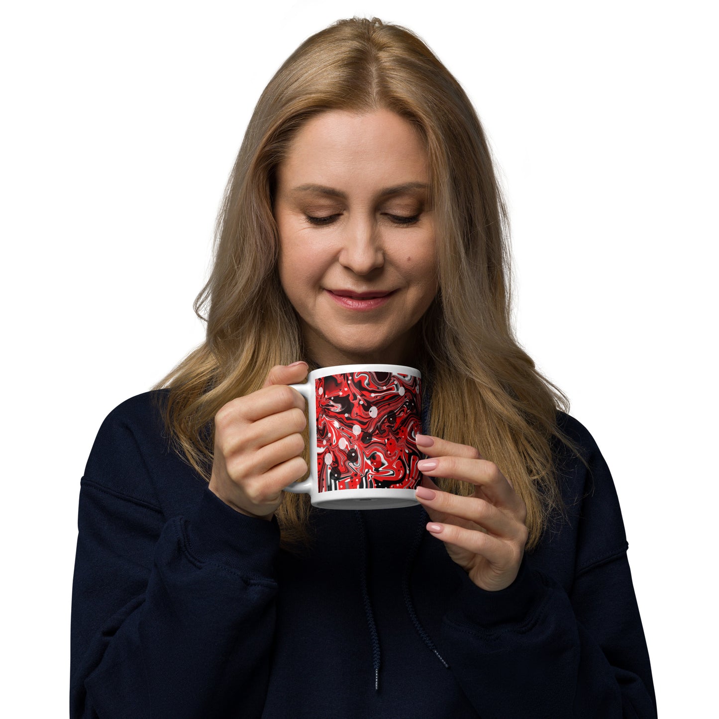Crimson Signal Gloss Mug