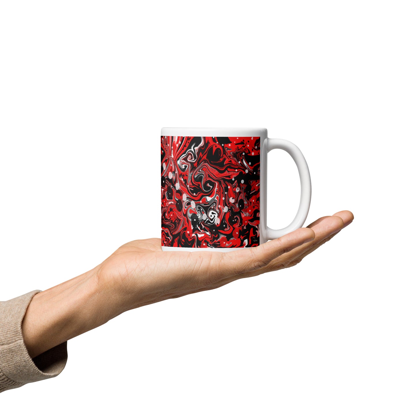 Crimson Signal Gloss Mug