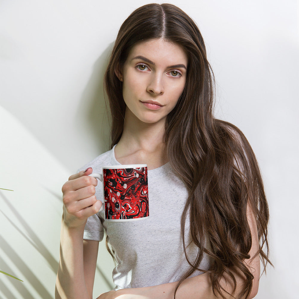 Crimson Signal Gloss Mug