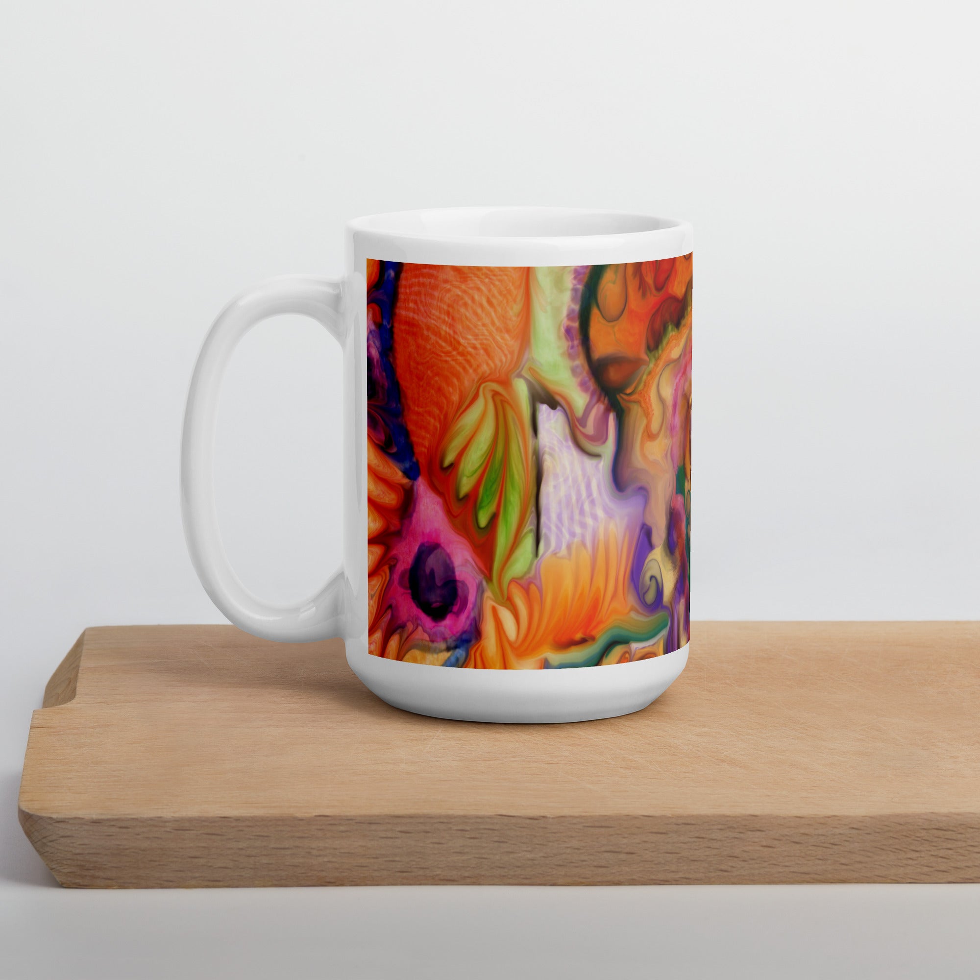 Beginning glossy mug