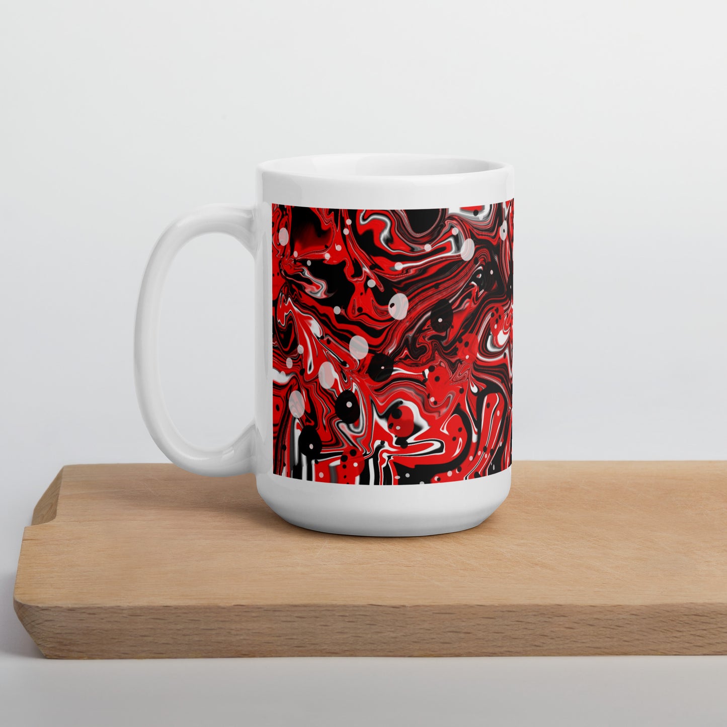 Crimson Signal Gloss Mug
