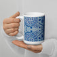 15 oz Blue Wash Glossy Mug by Emmy Spoon