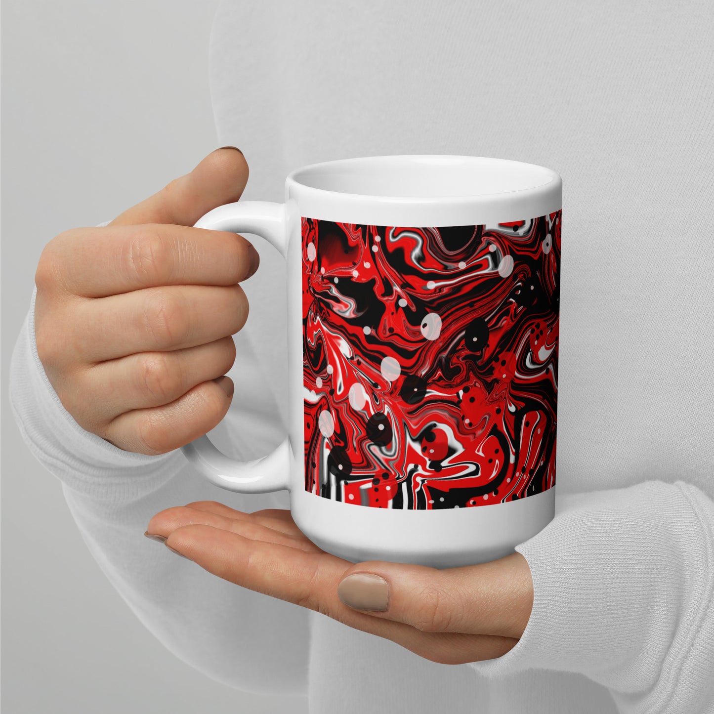 Crimson Signal Gloss Mug