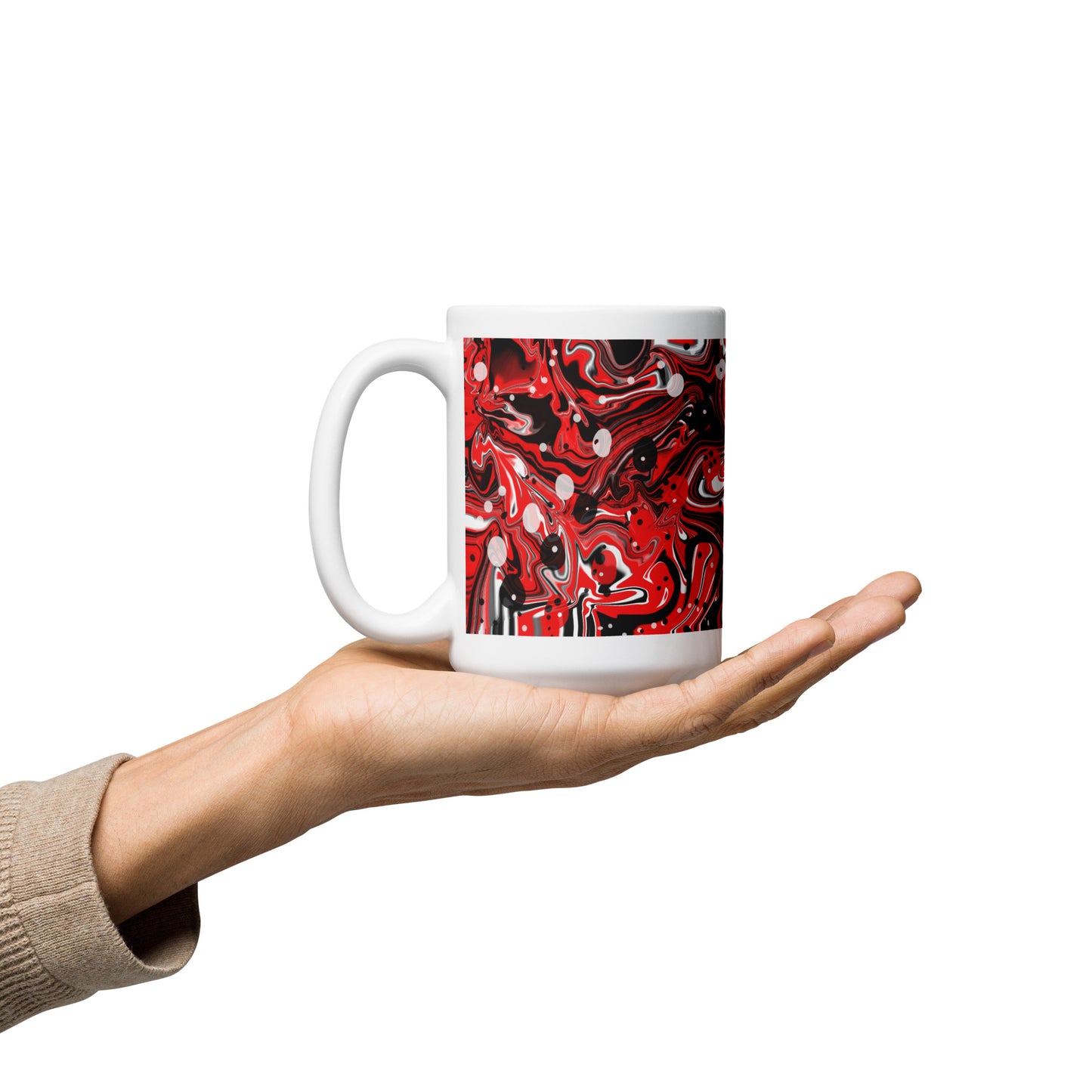 Crimson Signal Gloss Mug