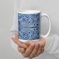 15 oz Blue Wash Glossy Mug by Emmy Spoon