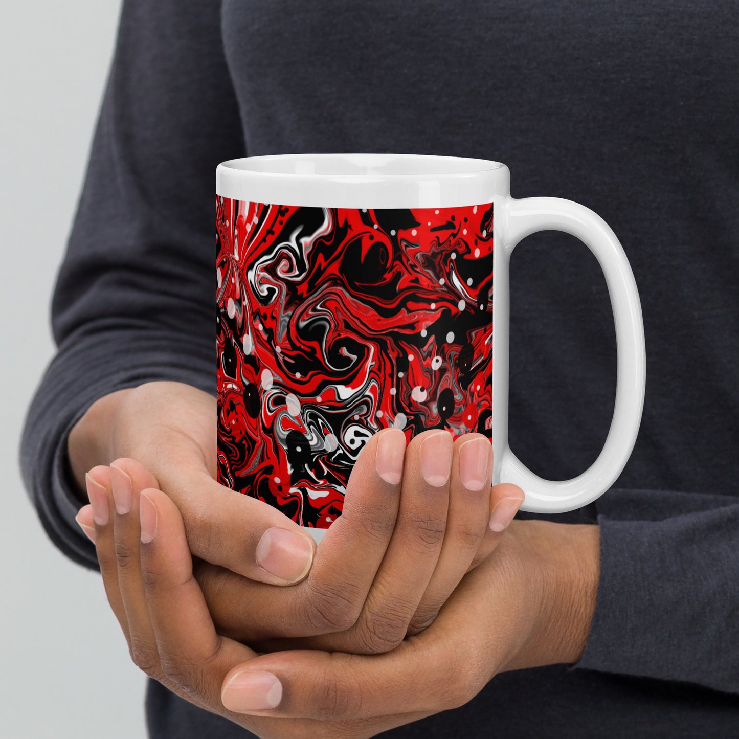 Crimson Signal Gloss Mug