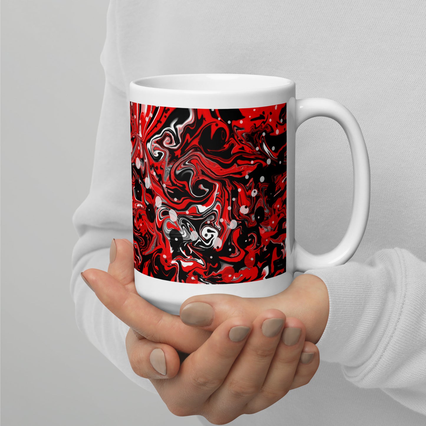 Crimson Signal Gloss Mug