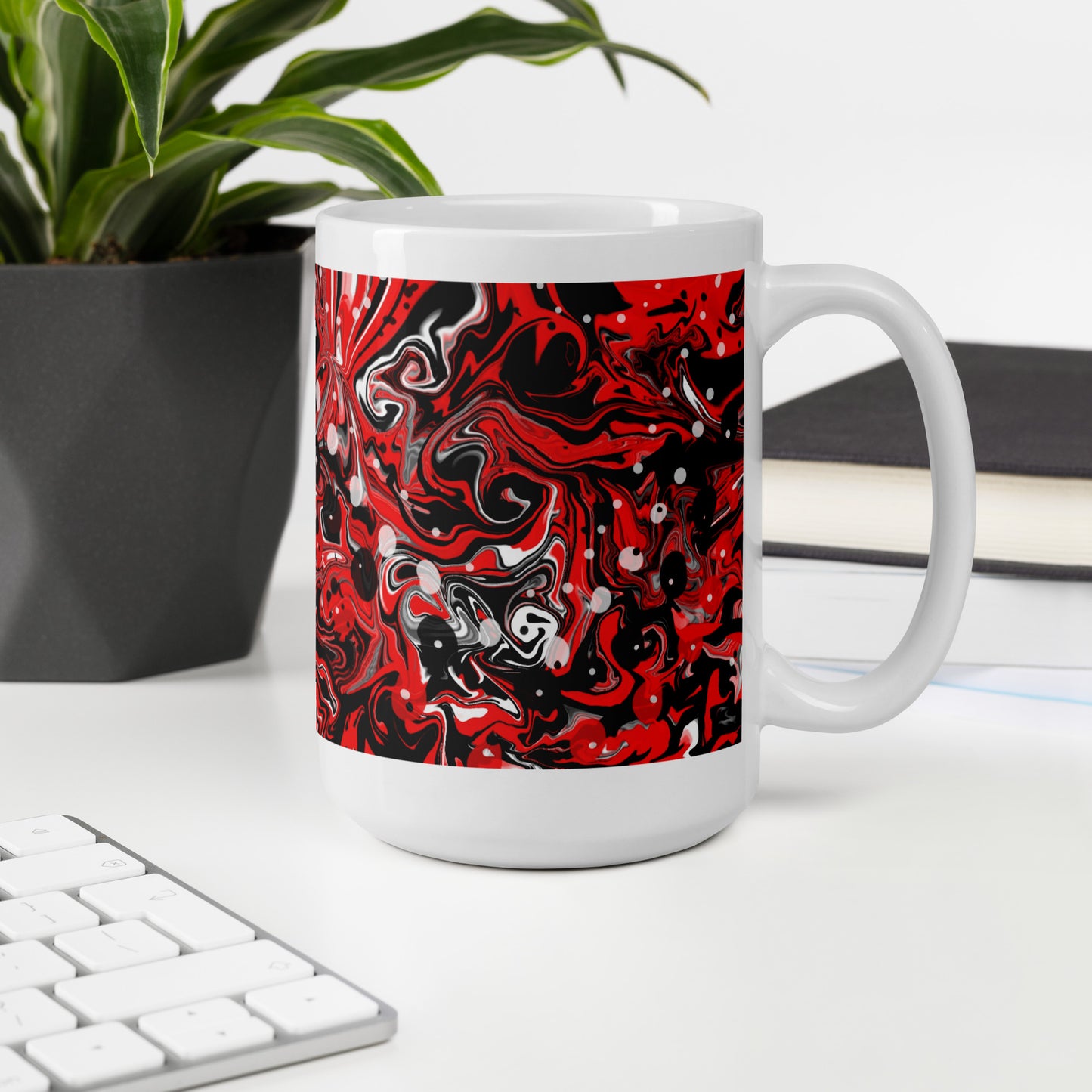 Crimson Signal Gloss Mug