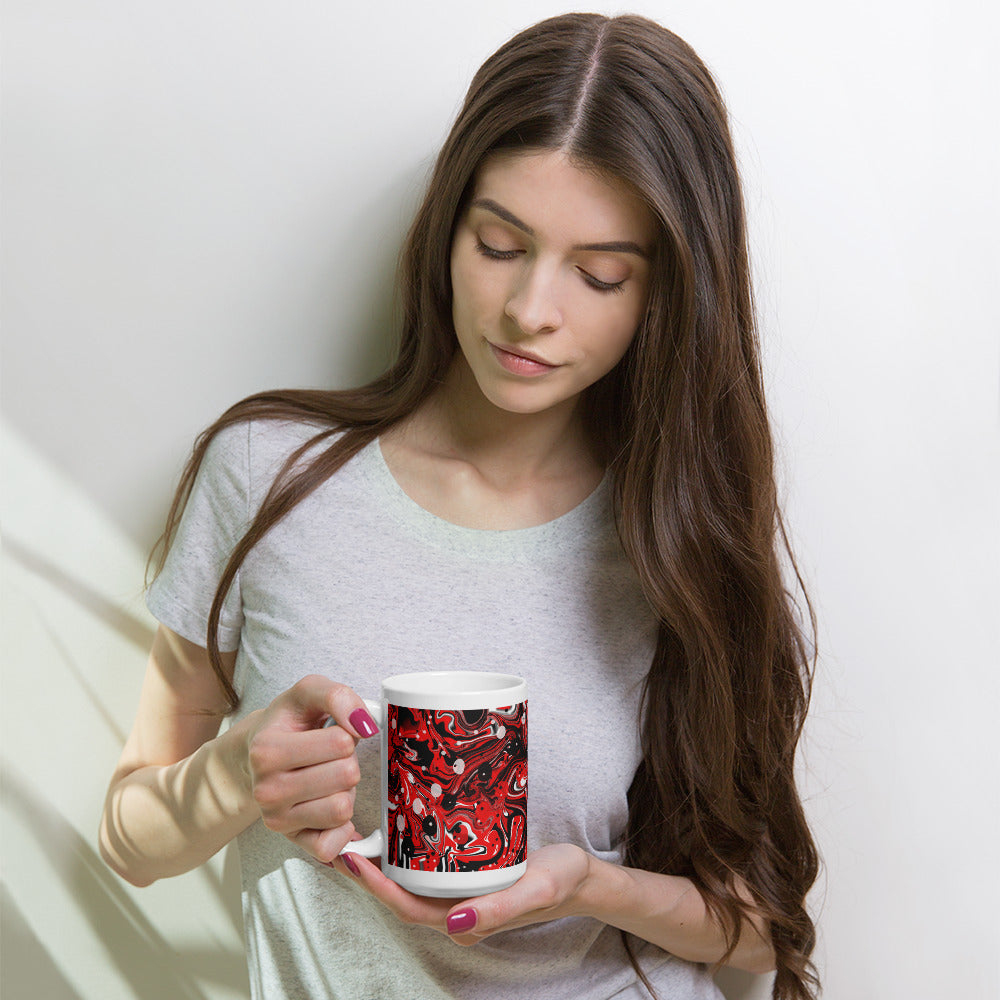 Crimson Signal Gloss Mug