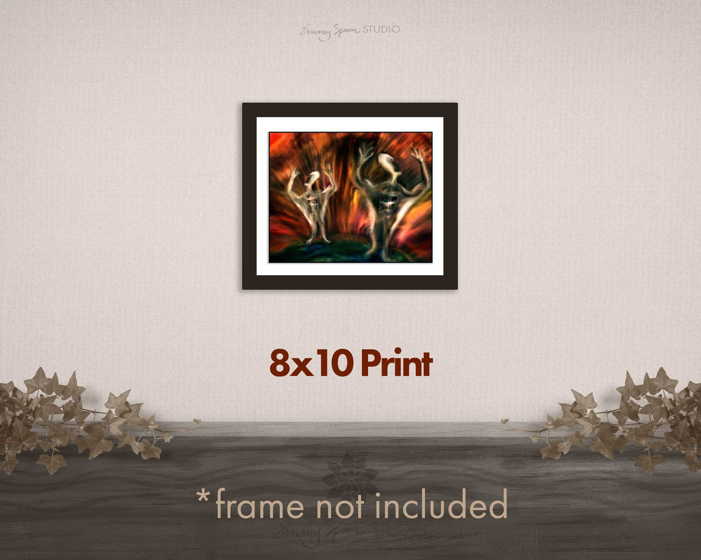 Bang 2012 Original Giclée Art Prints by Emmy Spoon 8x10 print *frame not included