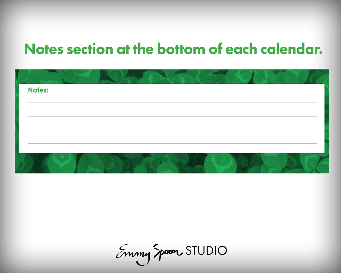 Blank Editable Calendar Download with Bonus Paper Pack