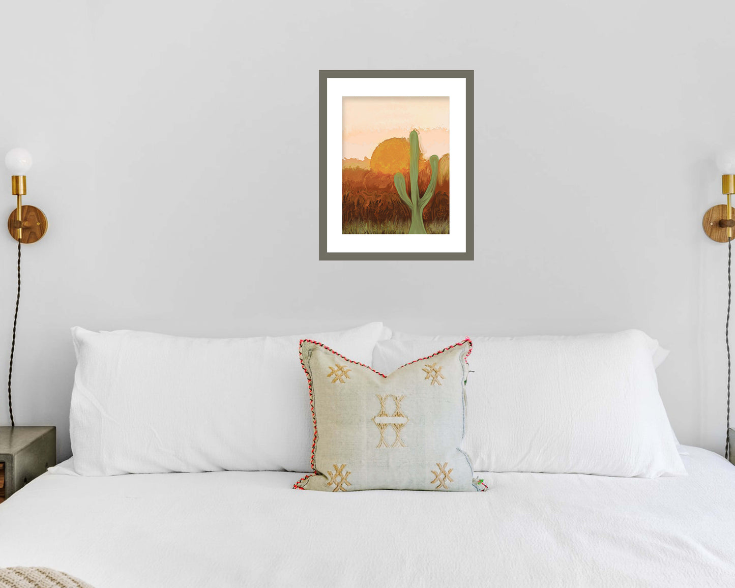 Desert (2021) Lustre Art Print by Emmy Spoon. Frame not included