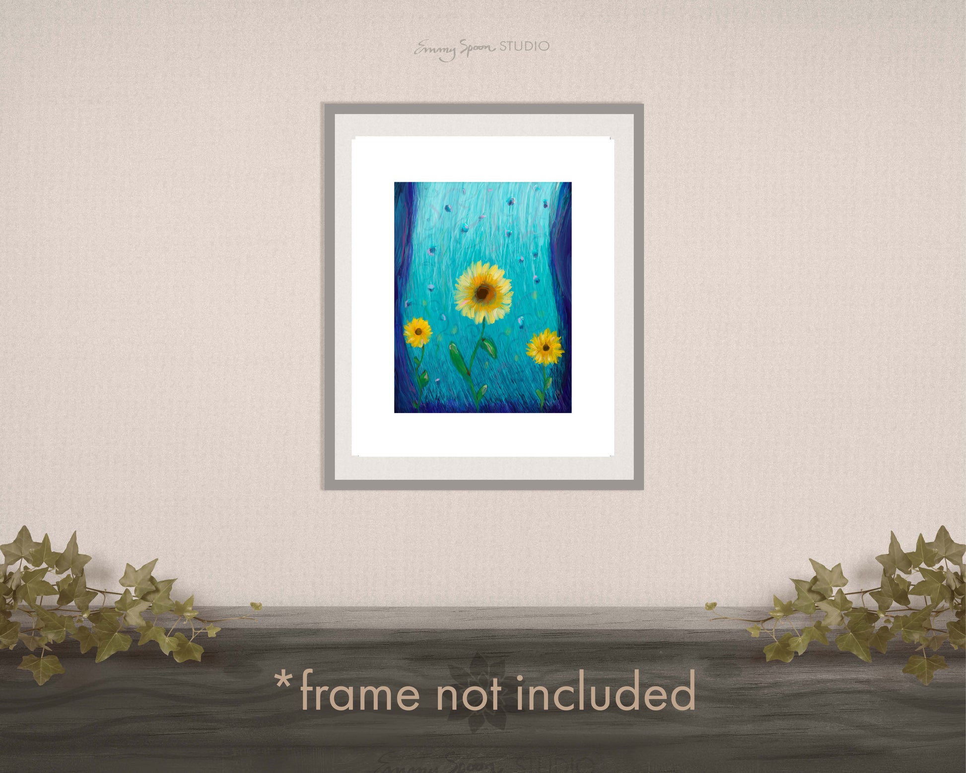 In Bloom (2022) Lustre Art Print by Emmy Spoon Studio. Frame not included.