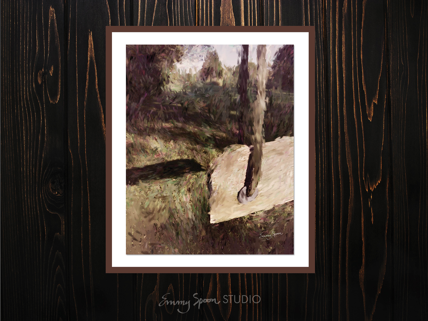 Old Swing digital print, PRINTABLE wall art