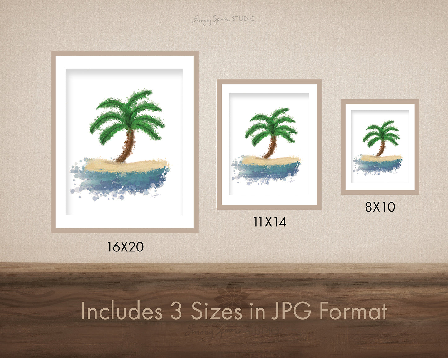 16x20, 11x14, 8x10 - Includes 3 Sizes in JPG Format, Emmy Spoon Studio