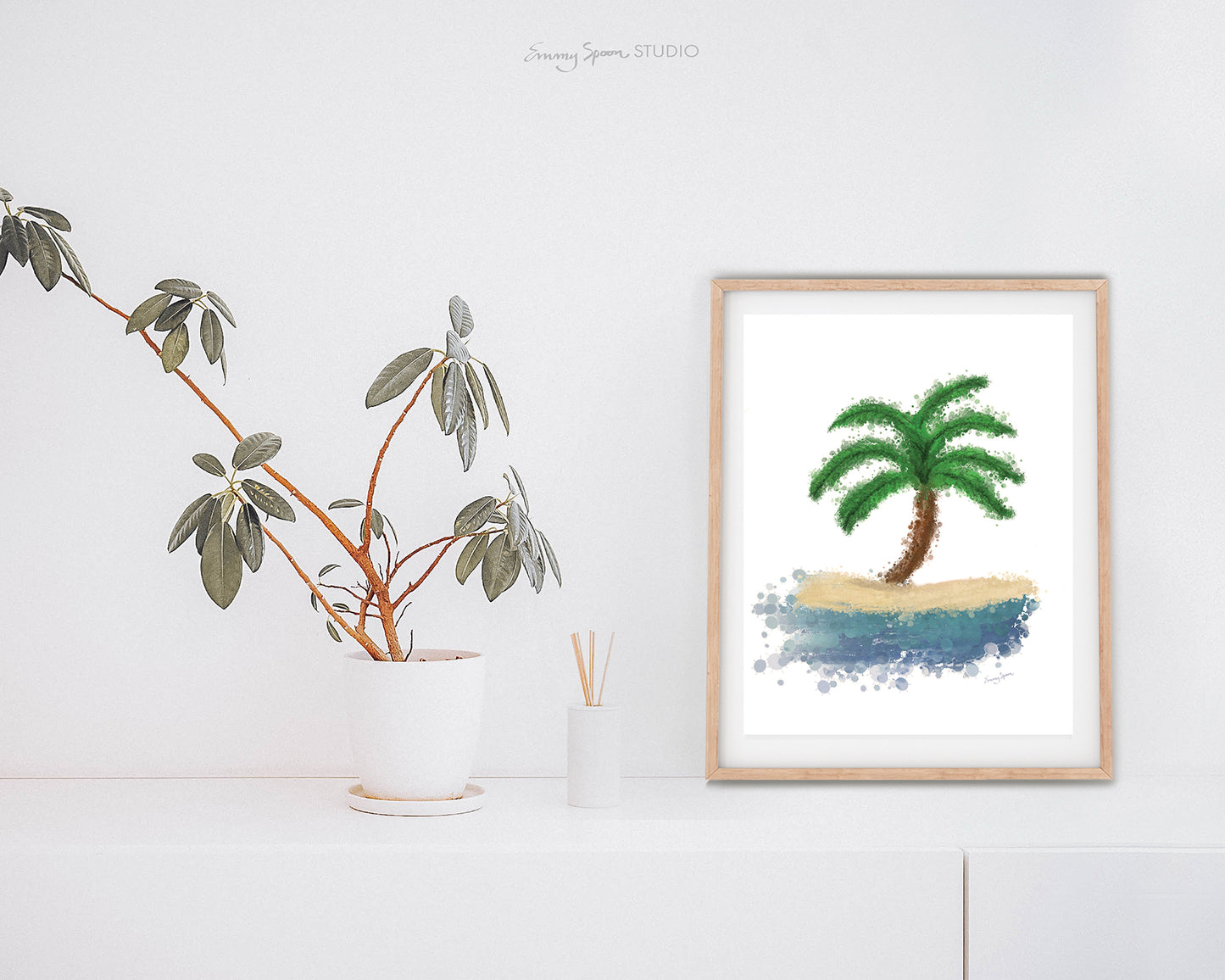 Palm Tree Digital Download by Emmy Spoon Studio