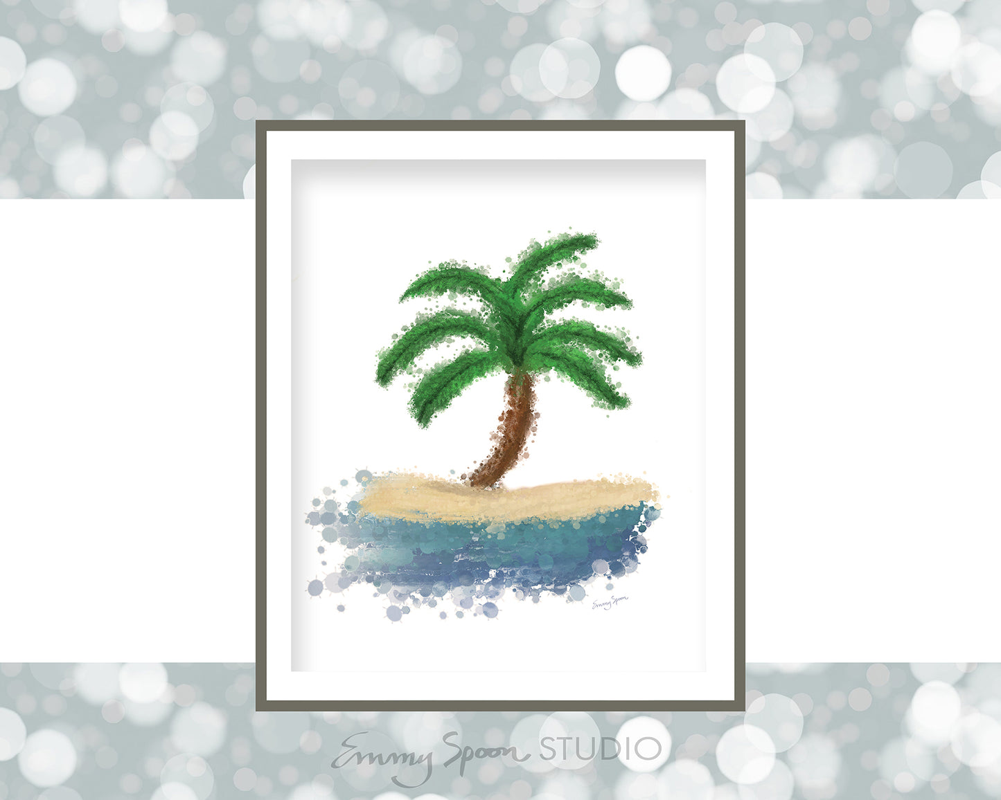 Palm Tree Digital Download by Emmy Spoon Studio