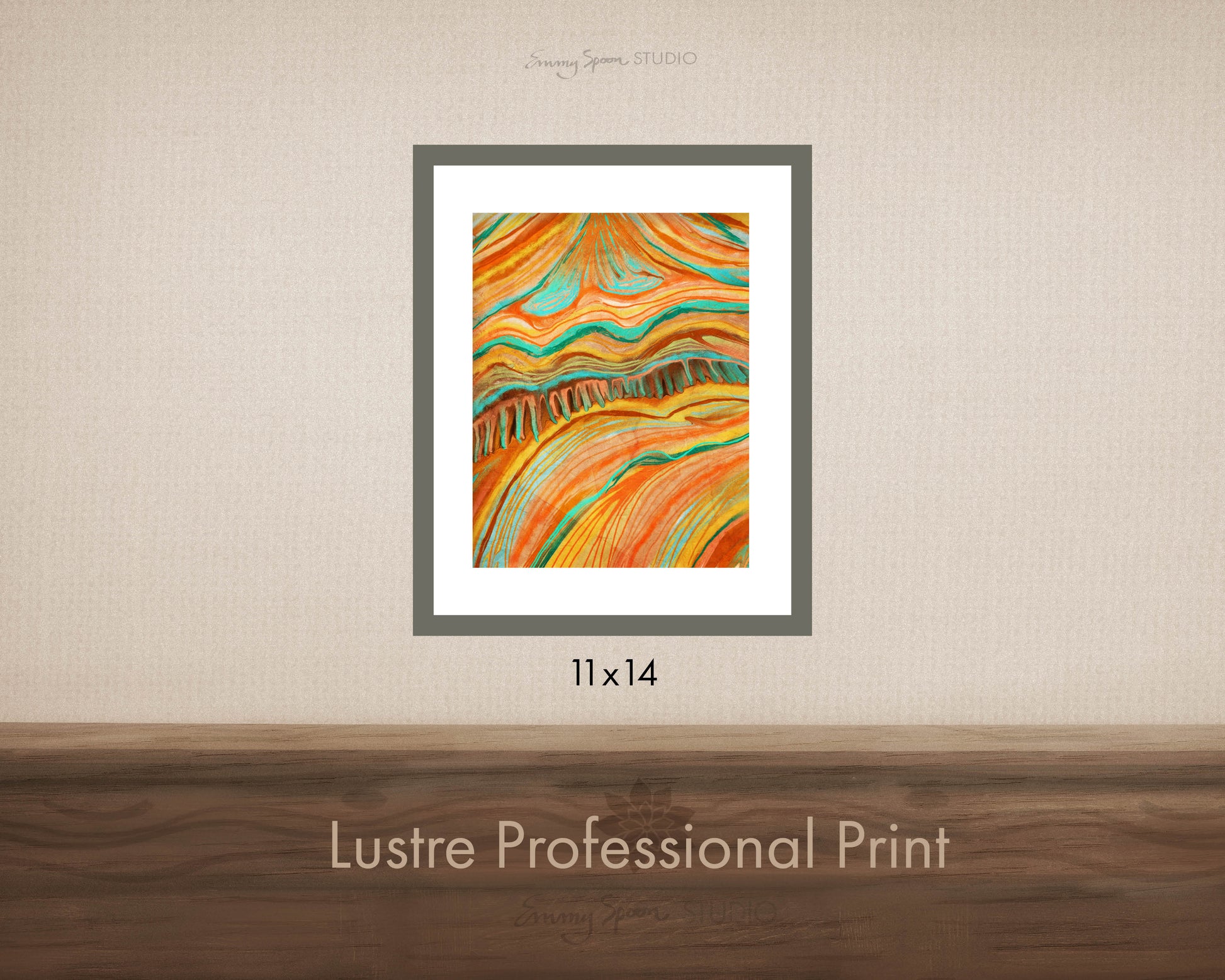 Lustre Art Print Summer Vibes (2022) by Emmy Spoon Studio 11x14 Lustre Professional Print