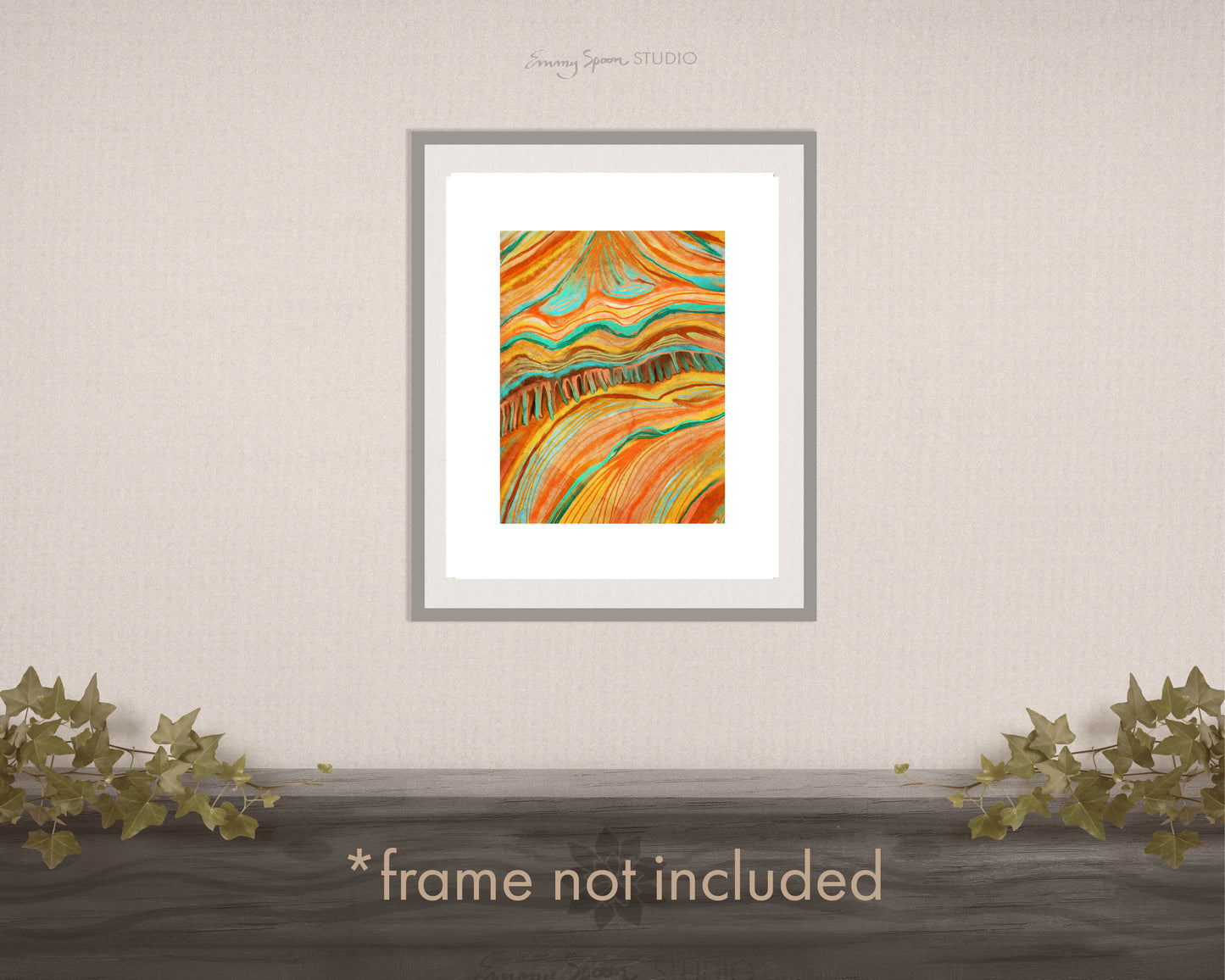 Lustre Art Print Summer Vibes (2022) by Emmy Spoon Studio 11x14 Lustre Professional Print - frame not included