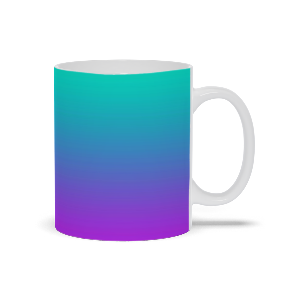 Blue and purple ombre mug by Emmy Spoon